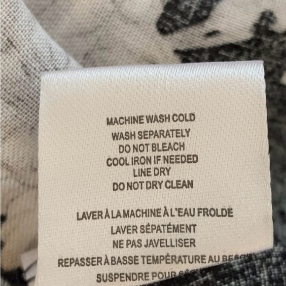 Spiritual Gangster Bathrobe Size OS Black Floral - Picture 9 of 10